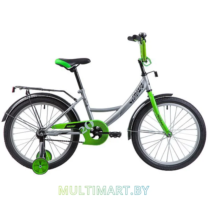 Детский велосипед Novatrack Vector 203VECTOR.SL9 (серебристый, 2019)